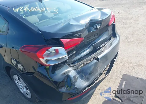 2017 Kia Forte Lx из США, поврежденный, VIN 3KPFK4A77HE090144